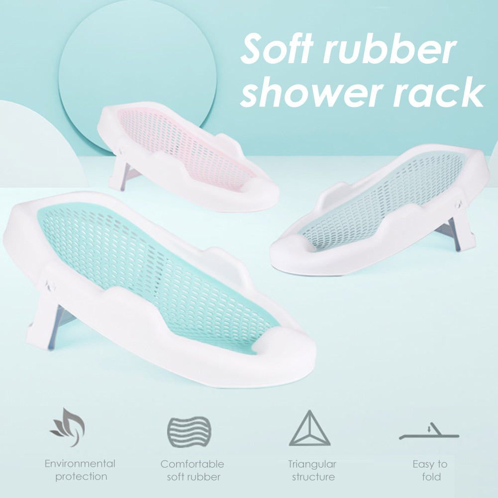 Bamboo Bath Mat - ทารกแรกเกิดปรับสุทธิเบาะรองนั่ง Anti-SLIP Baby Bath สุทธิเด็กอ่างอาบน้ําฝักบัว Cradle