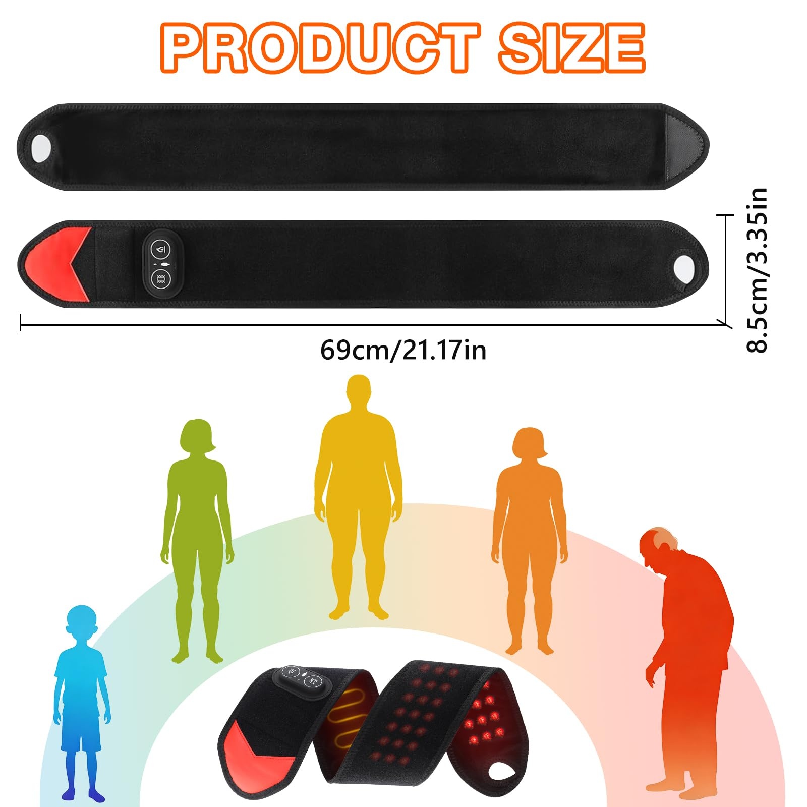 แผ่นประคบแสงสีแดงแบบพกพา 660nm - Ankle Brace Support บทวิจารณ์และราคา