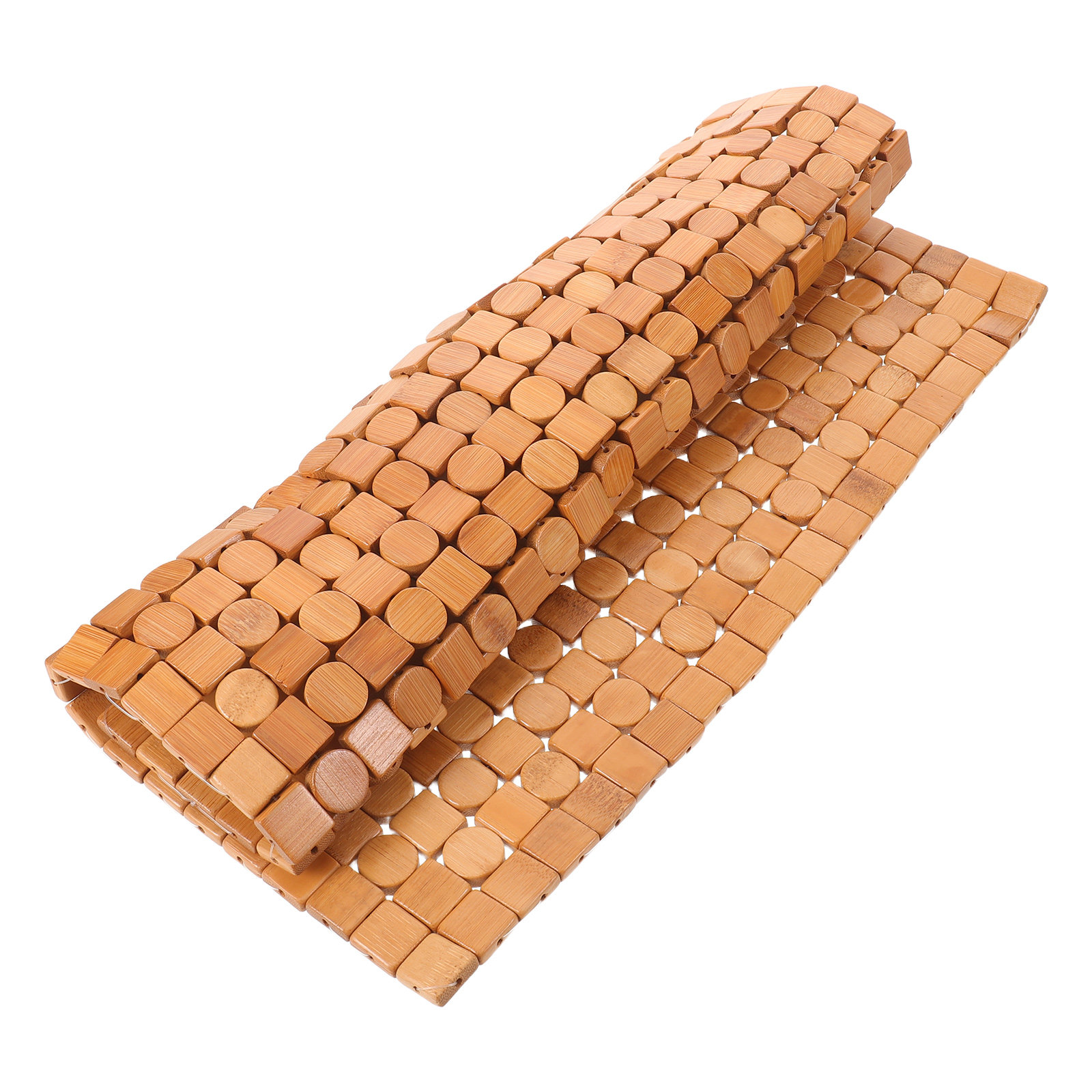แผ่นรองพื้นอาบน้ำไม้ไผ่พับได้  - Bamboo Bath Mat บทวิจารณ์และราคา