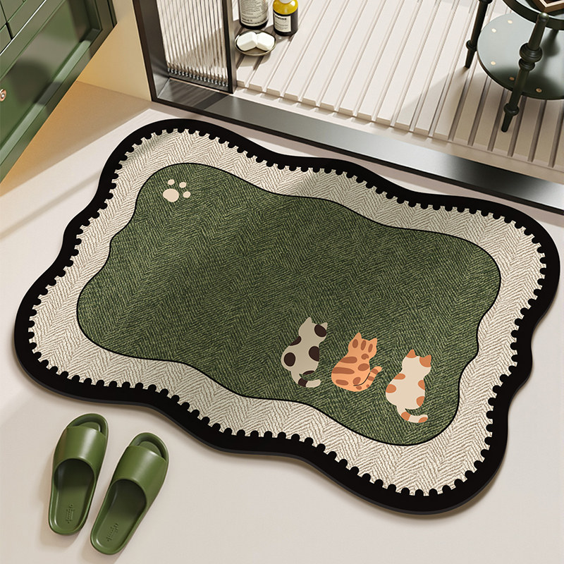 VIKAMA พรมเช็ดเท้ากันลื่นลายหิ - Bamboo Bath Mat บทวิจารณ์และราคา
