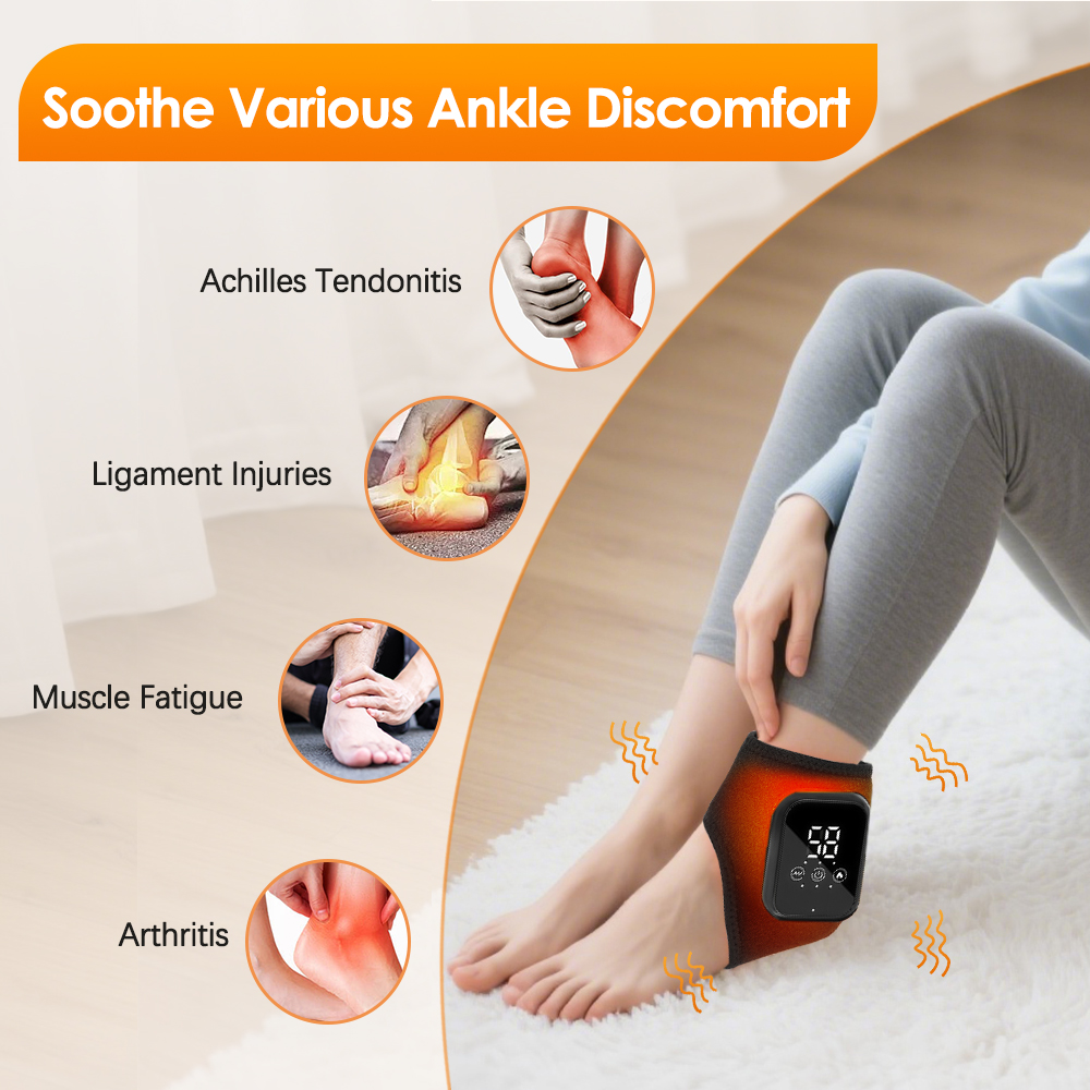 เครื่องนวดข้อเท้าไฟฟ้าพร้อมควา - Ankle Brace Support บทวิจารณ์และราคา