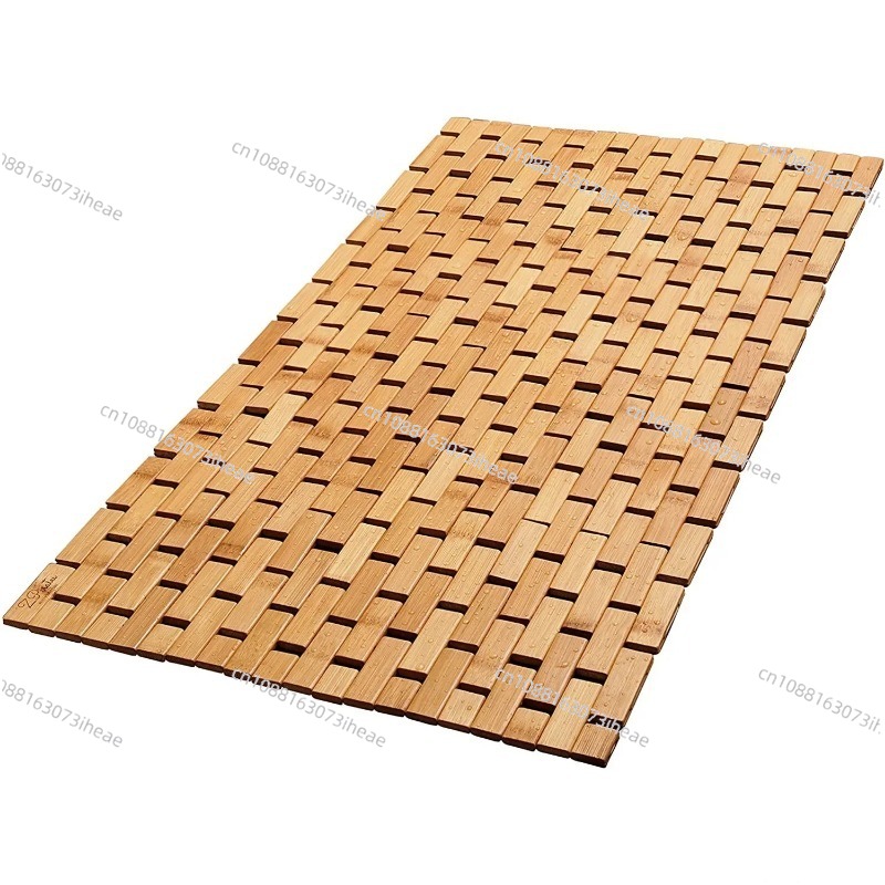 แผ่นรองอาบน้ำไม้ไผ่สำหรับห้องน - Bamboo Bath Mat บทวิจารณ์และราคา