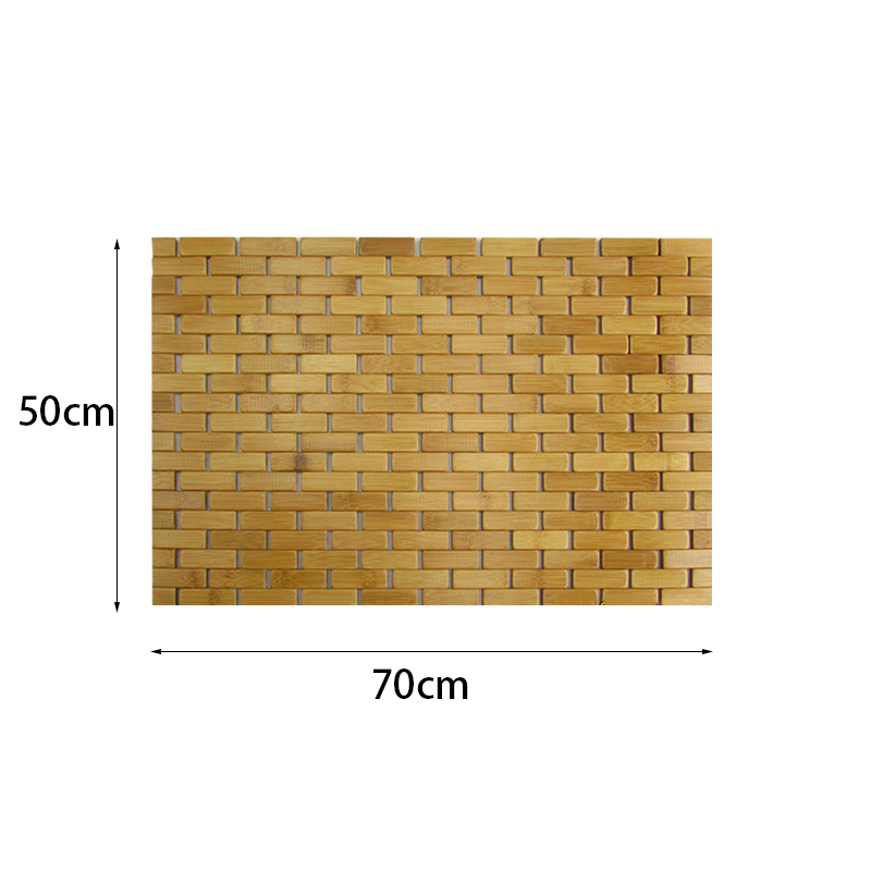 ไม้สัก Bath MAT ฟุตพื้นอาบน้ํา - Bamboo Bath Mat บทวิจารณ์และราคา